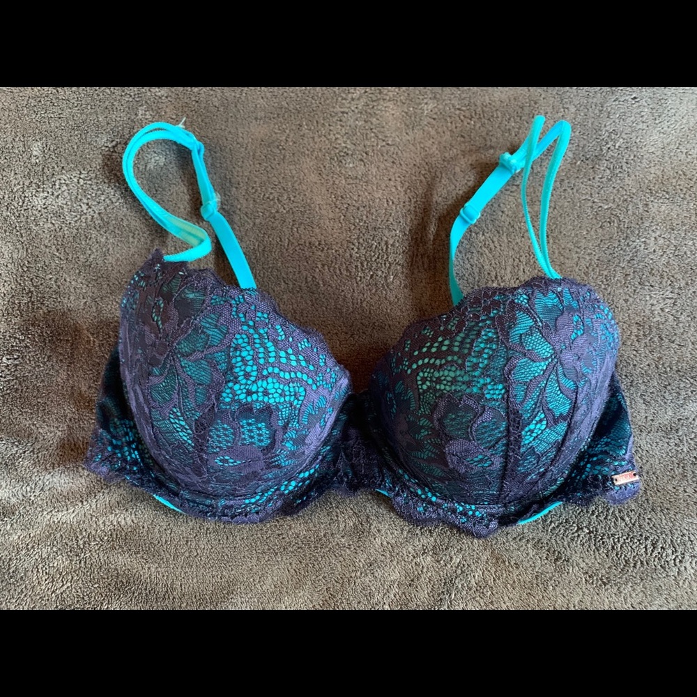34D VS PINK Date Push-up Bra